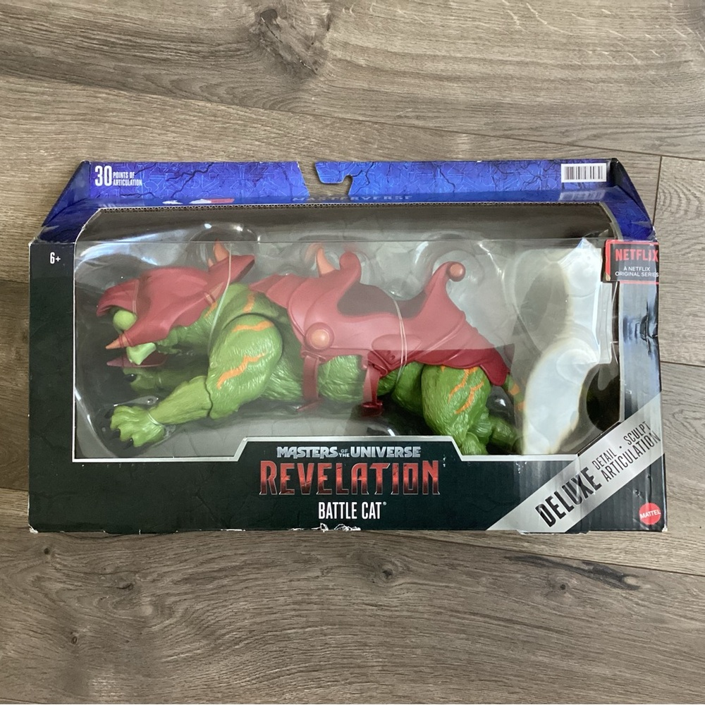 Masters of the Universe Battle Cat Revelation Masterverse New in Box